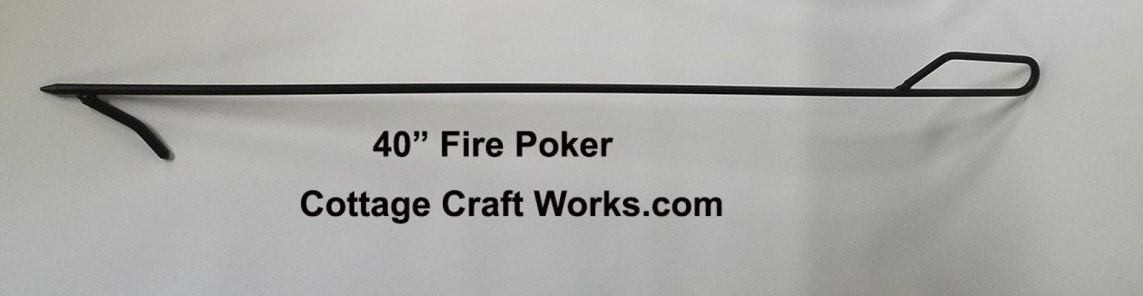 40 Inch Firewood Poker Rod