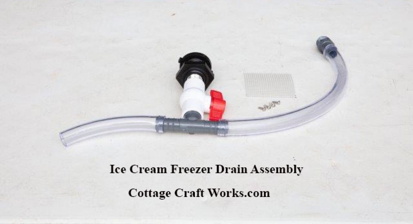 Country 20-Qt Ice Cream Freezer Drain Assembly  