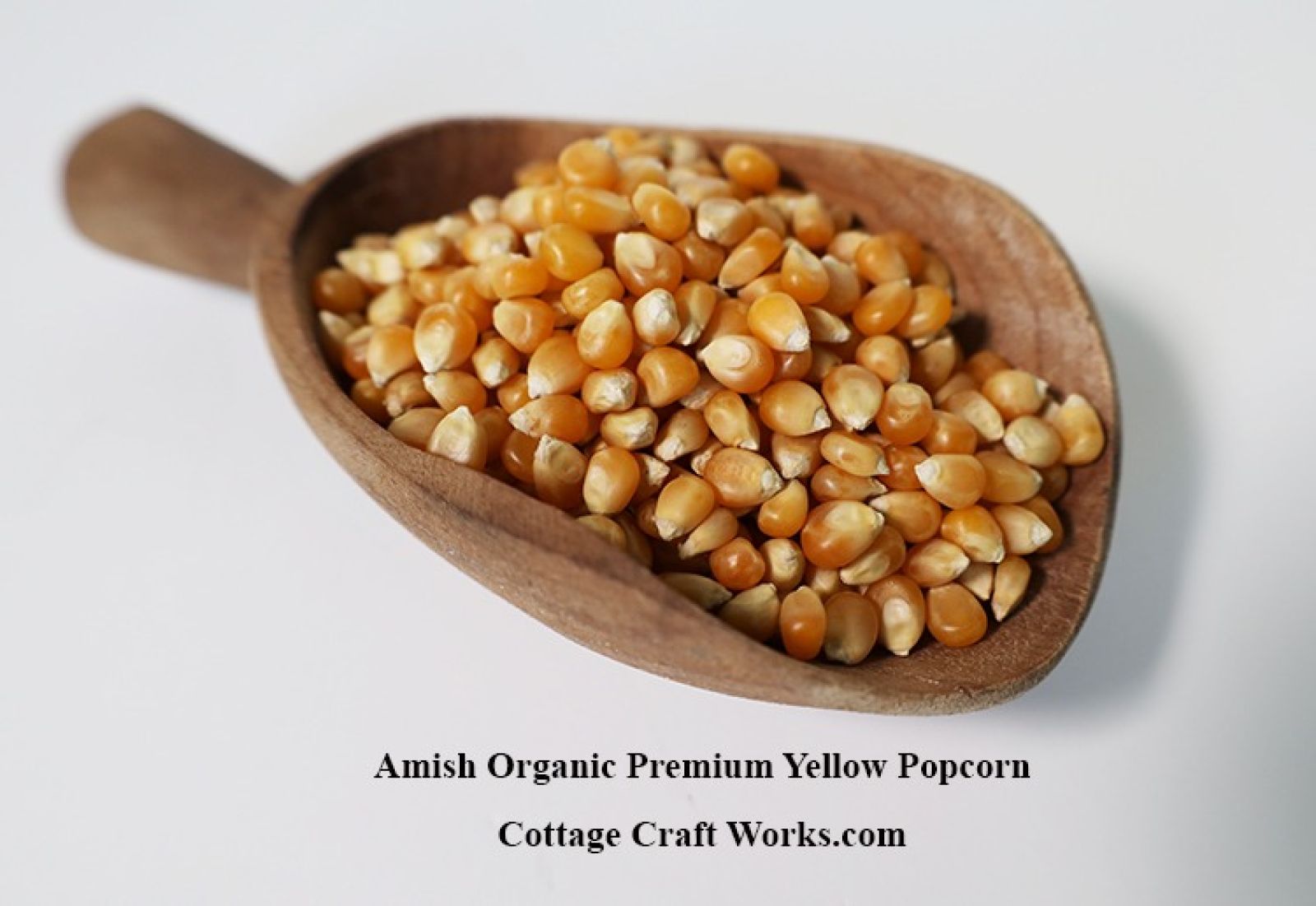 Amish Organic Premium Yellow Popcorn