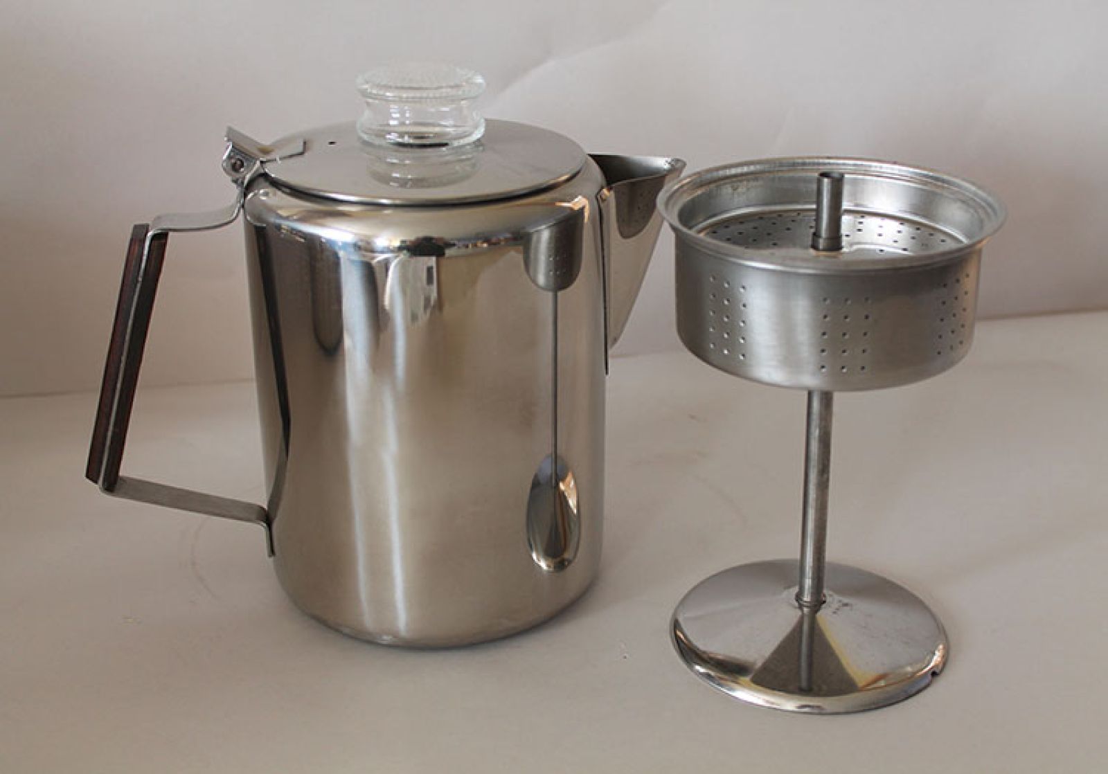 Old Fashioned Stove Top Coffee Percolator