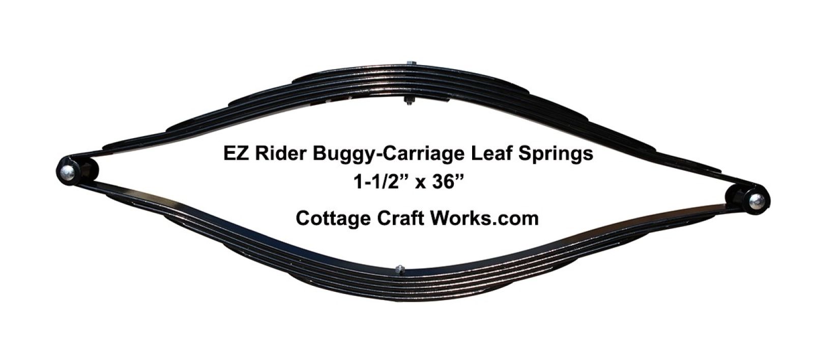 EZ Rider Buggy, Carriage Leaf Springs, 36 Inch