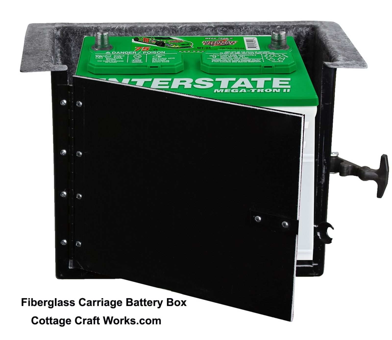 Carriage, Buggy, Fiberglass Battery Box