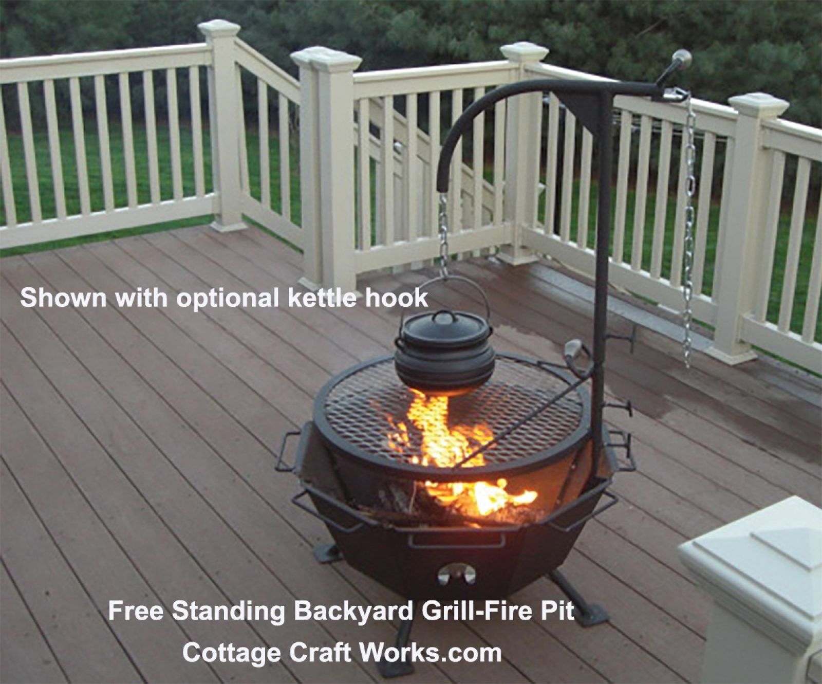 Fire Pit and Grill