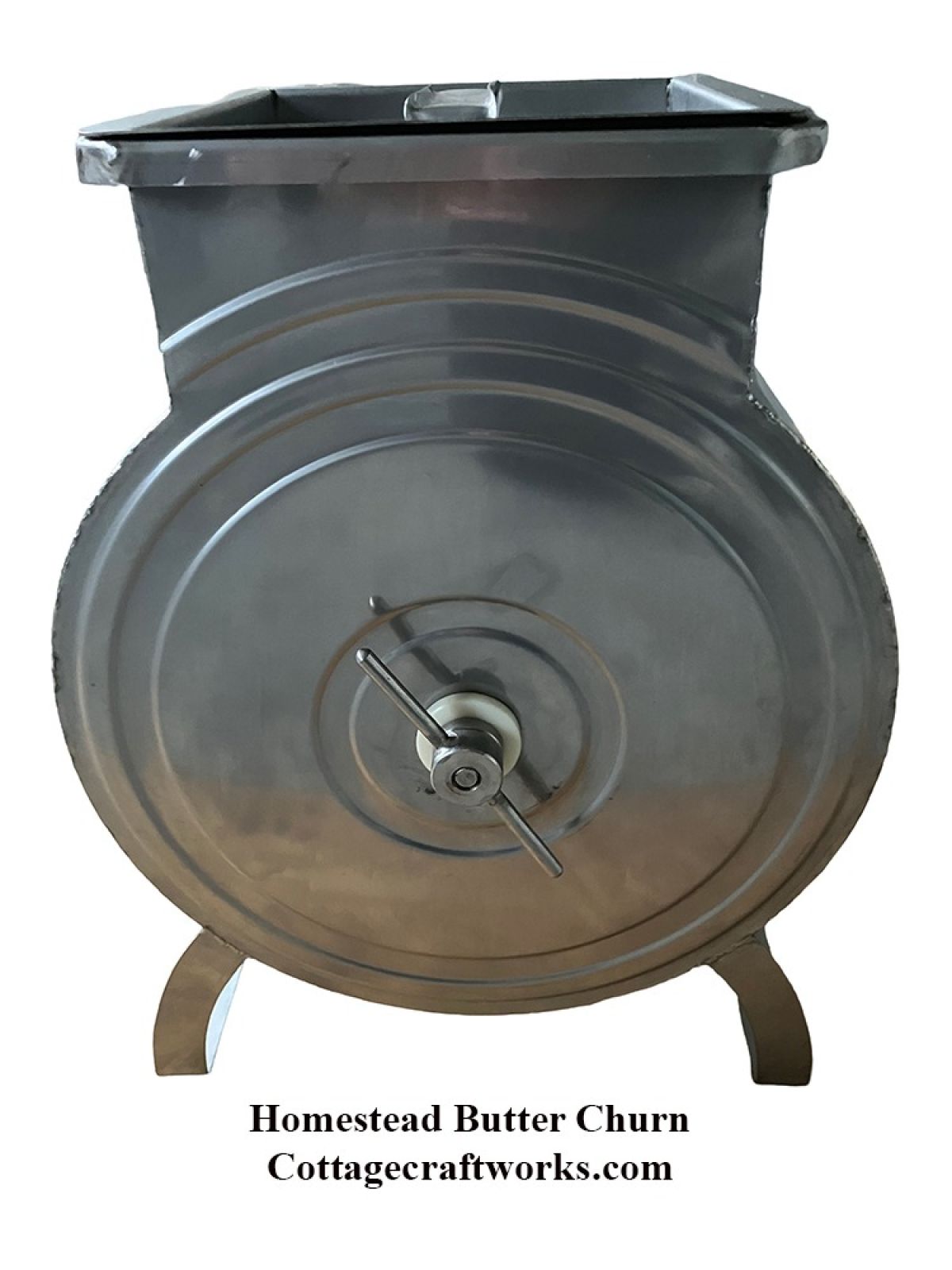Hand Crank 304 Stainless One Gallon Butter Churn
