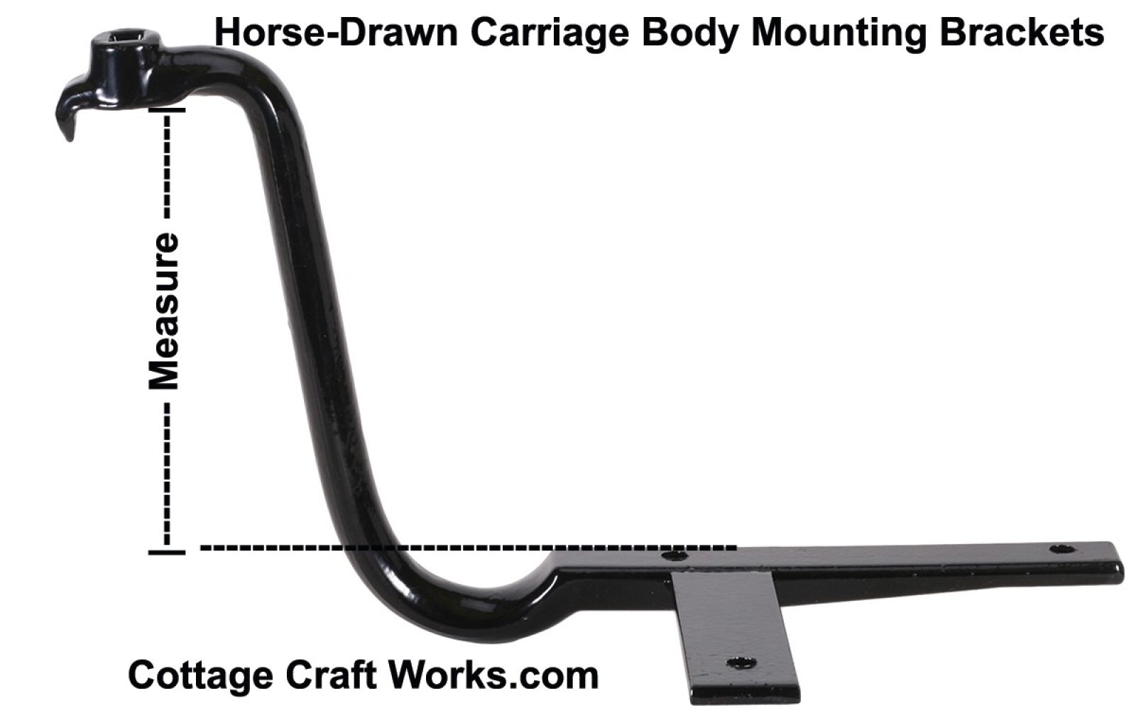 Horse-Drawn Carriage Body Mounting Brackets