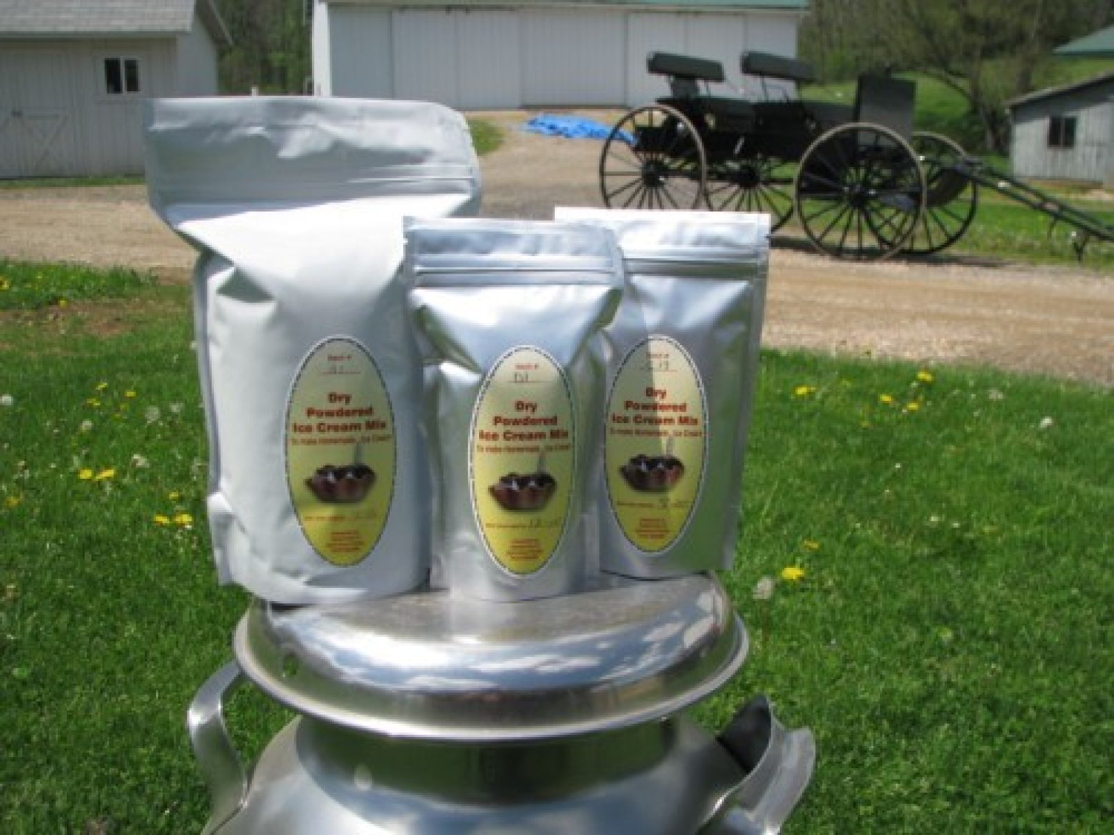 Dry Powder Ice Cream Mix | 20 Qt Bulk Pack