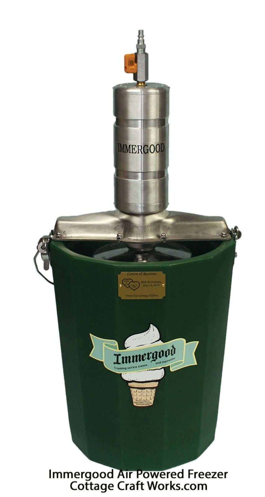 USA Immergood Ice Cream Freezers | Air Motor