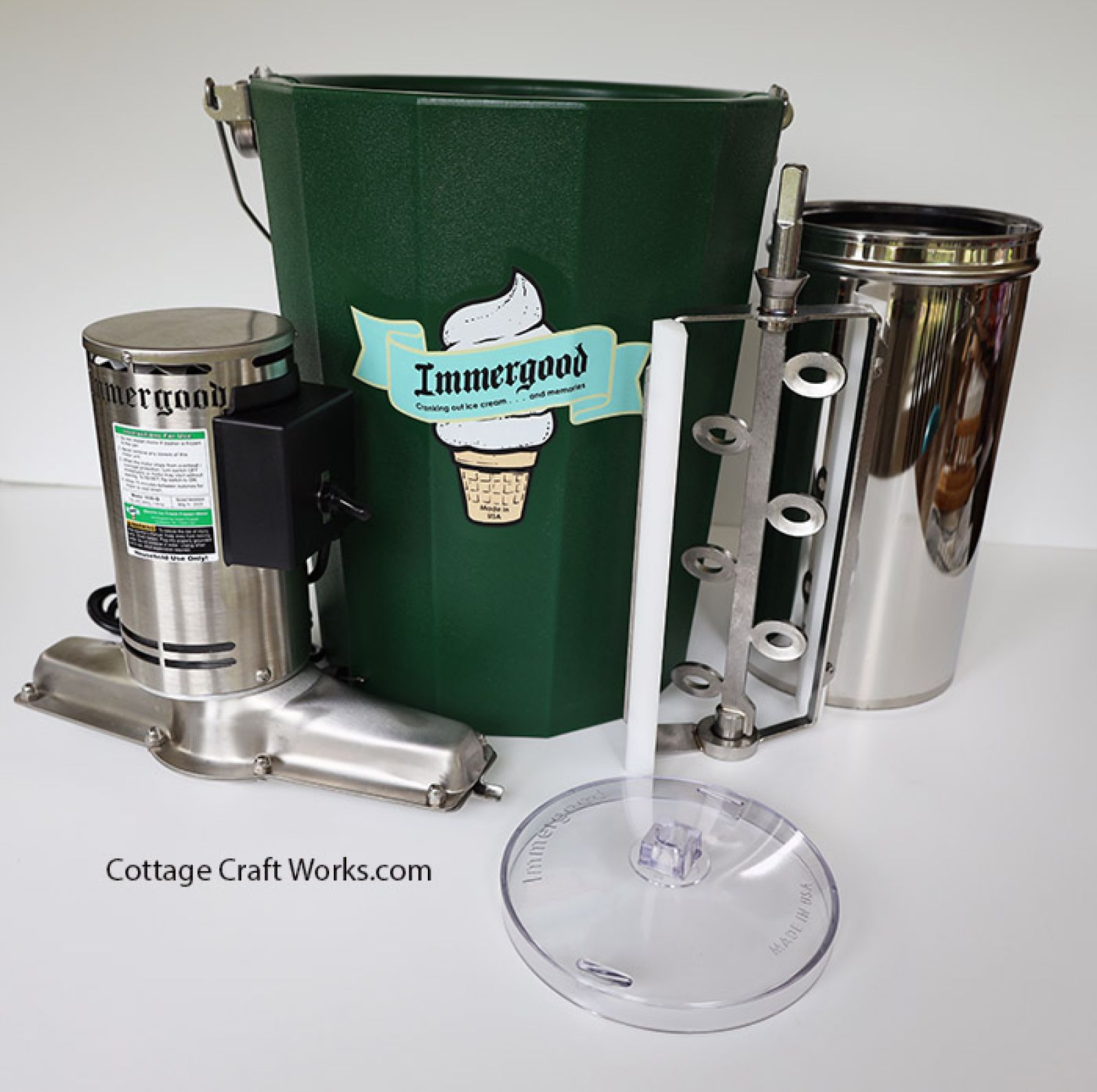 USA IMMERGOOD ICE CREAM FREEZERS | 6 QUART ELECTRIC