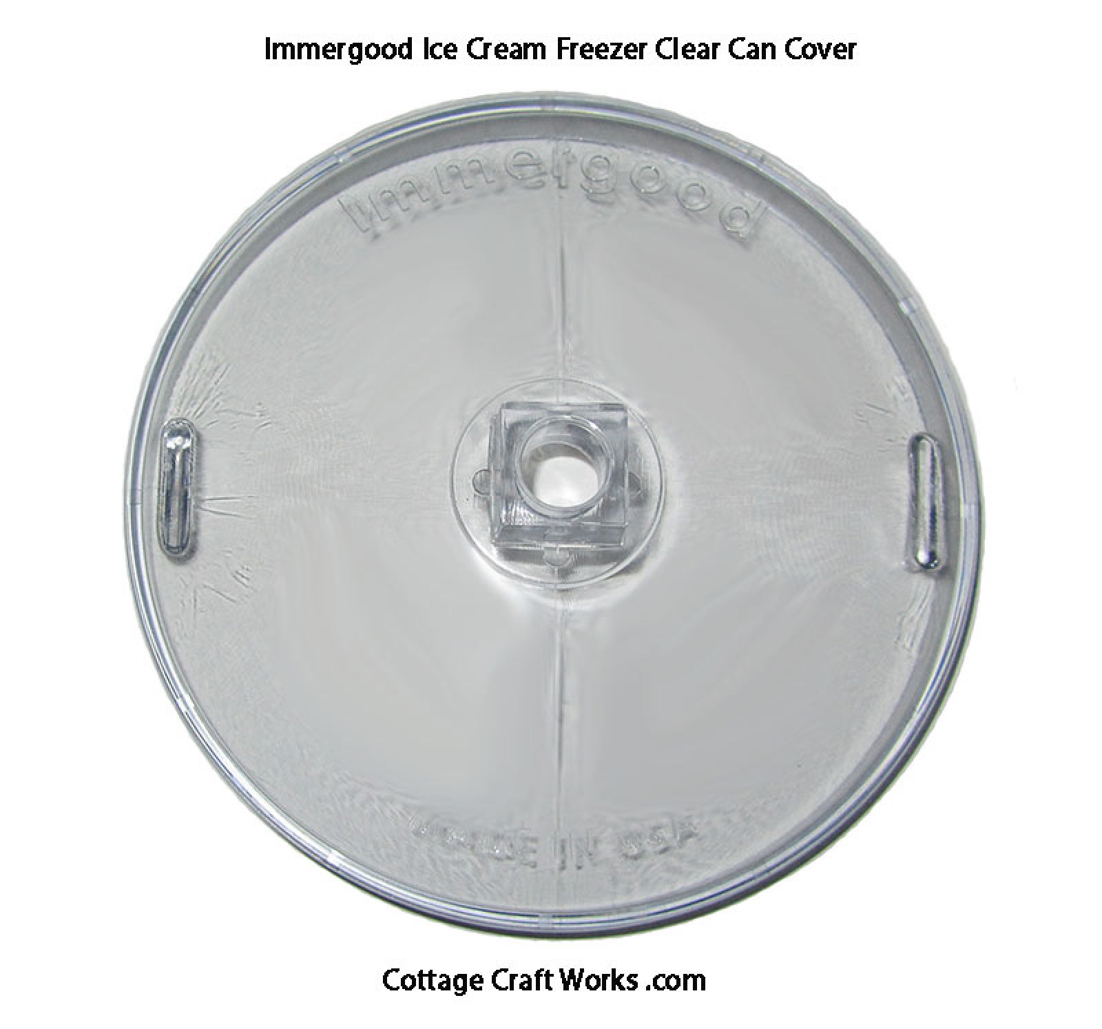 Ice Cream Freezers | Immergood Clear Freezer Can Cover