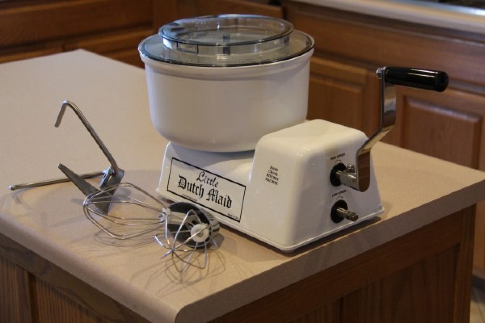Off Grid- Hand Crank Mixer - Food Processor
