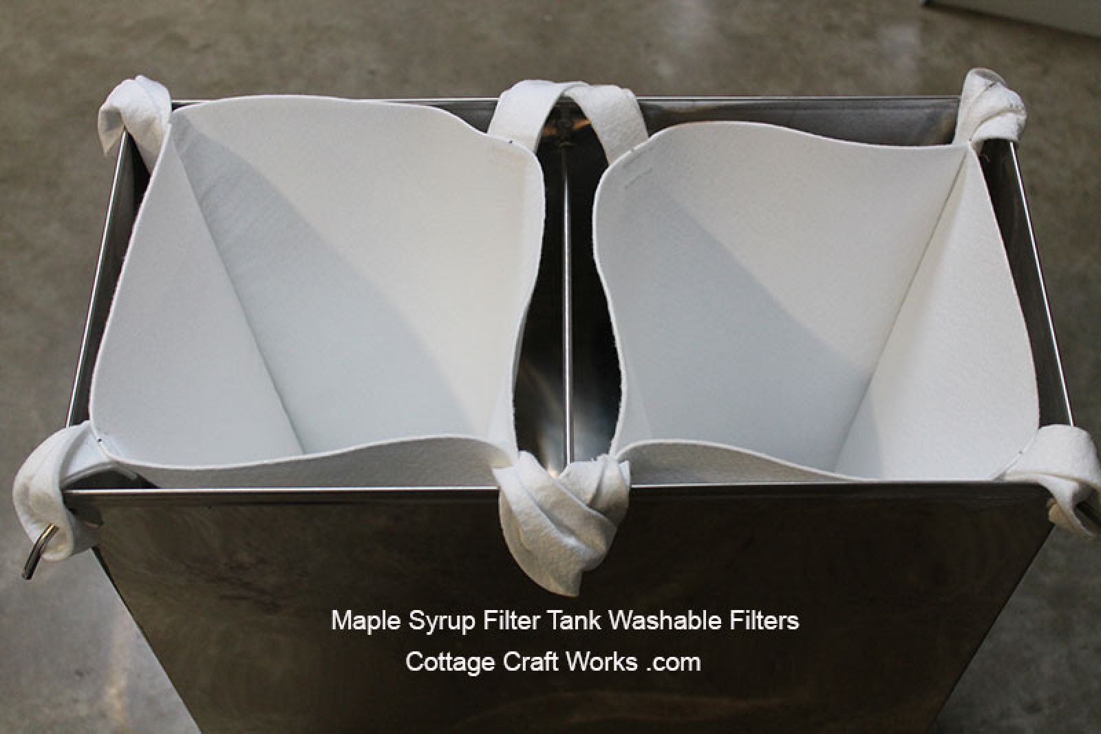 Maple Syrup Double Cone Filtering Tank