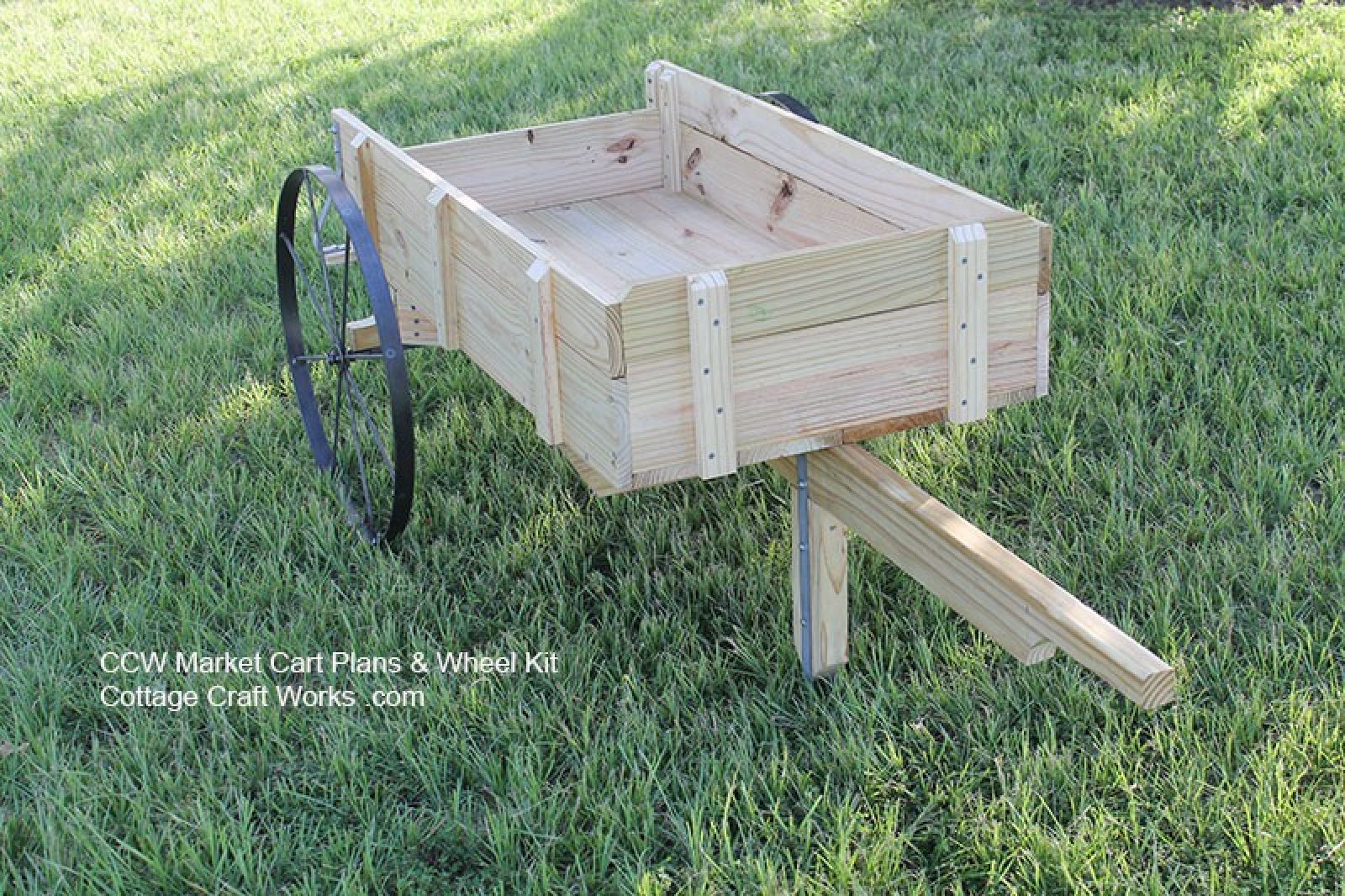 Replica Vendor- Market-Peddler- Cart Wheels & Plans