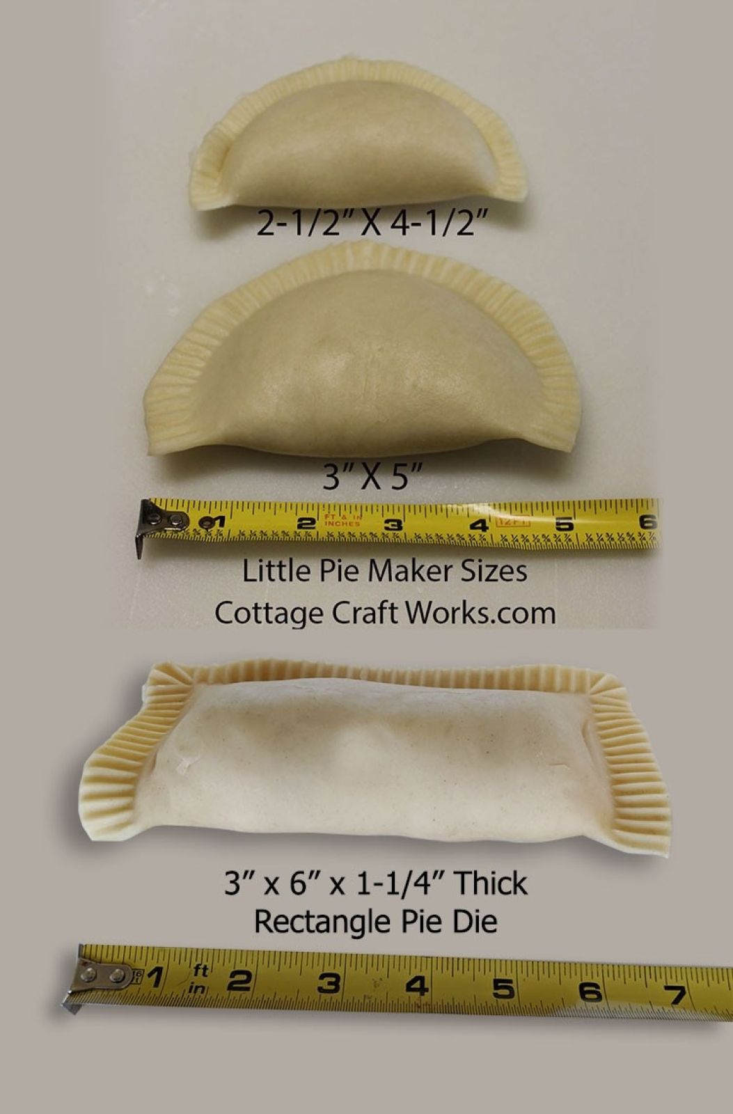 Pie Maker Interchangeable Die Sets