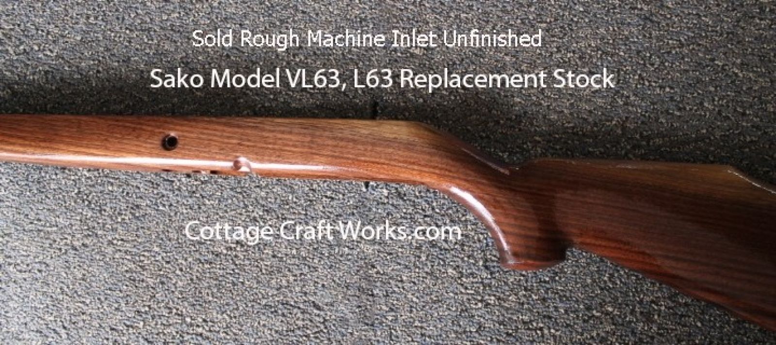 Sako Model VL63, L63 Replacement Stock