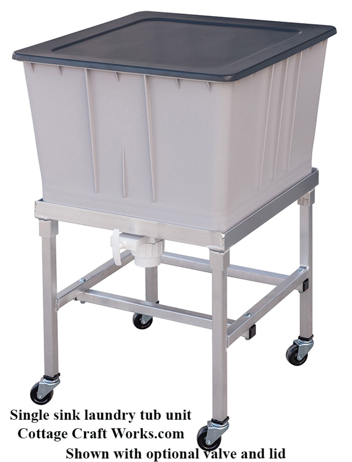 Single Sink Laundry Tub Unit