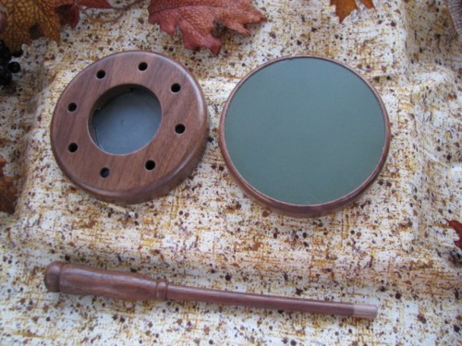Aluminum | Slate | Combo Friction Pot Turkey Call