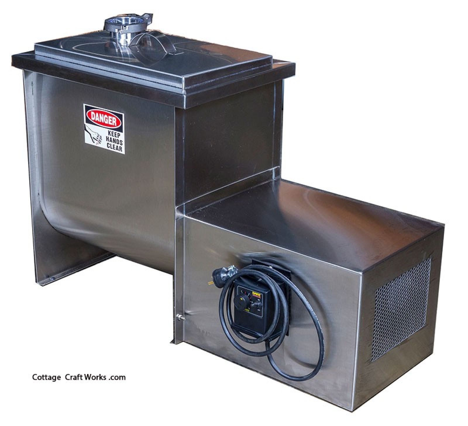 Stainless 8 Gallon Commercial | Small Dairy | Butter Churn