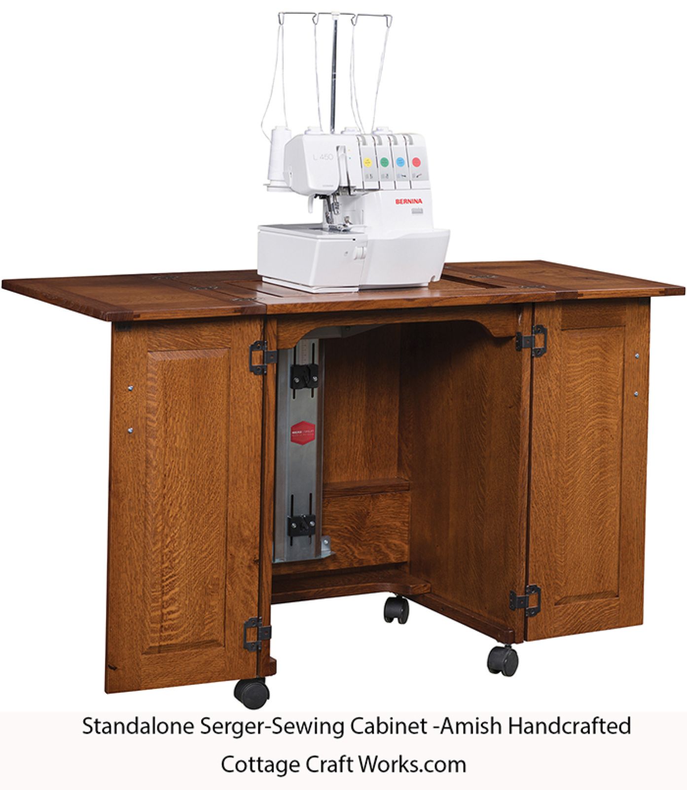 Standalone Serger-Sewing Cabinet 