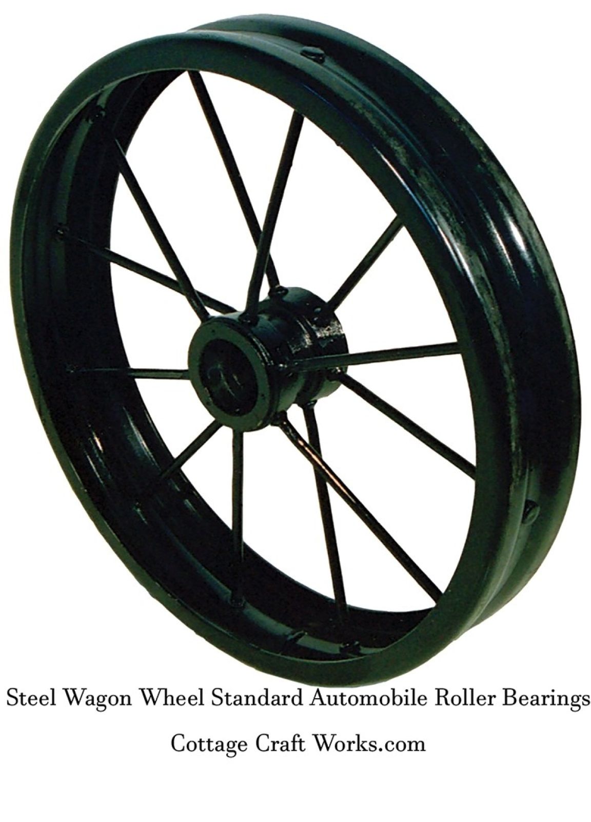 Steel Spoke-Rim Wagon Wheel