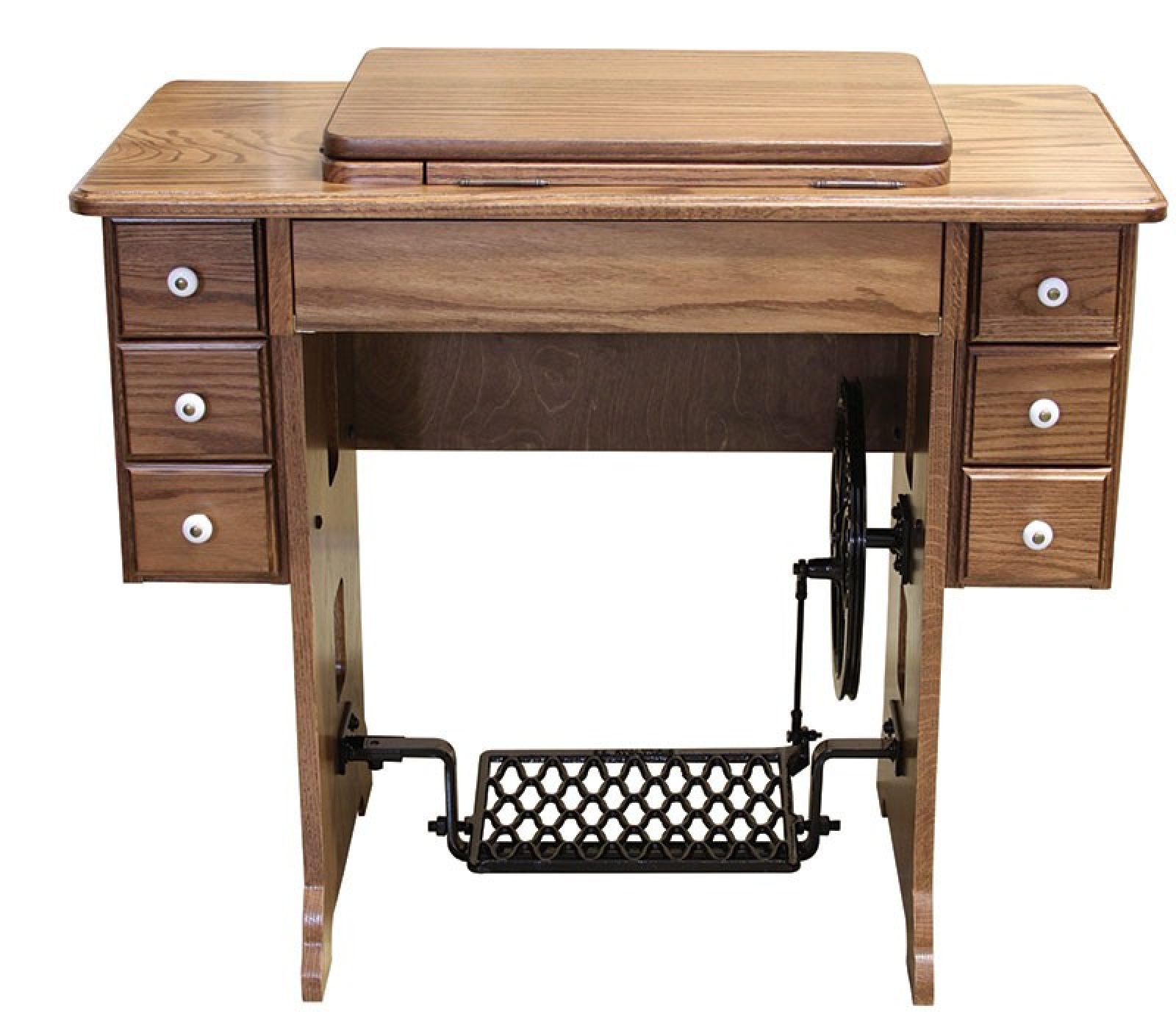 Amish Furniture-Treadle Sewing Machine Cabinet