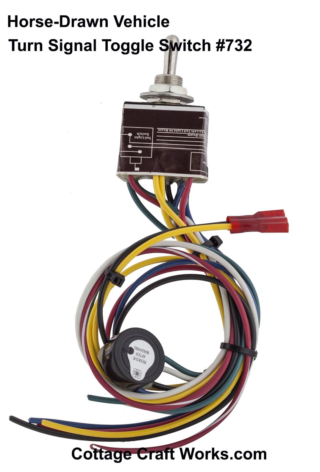 Horse-Drawn Vehicle Turn Signal Toggle Switch