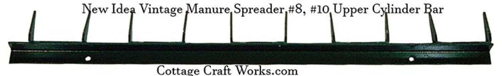 New Idea 10-8 Spreader Cylinder Tooth Bar