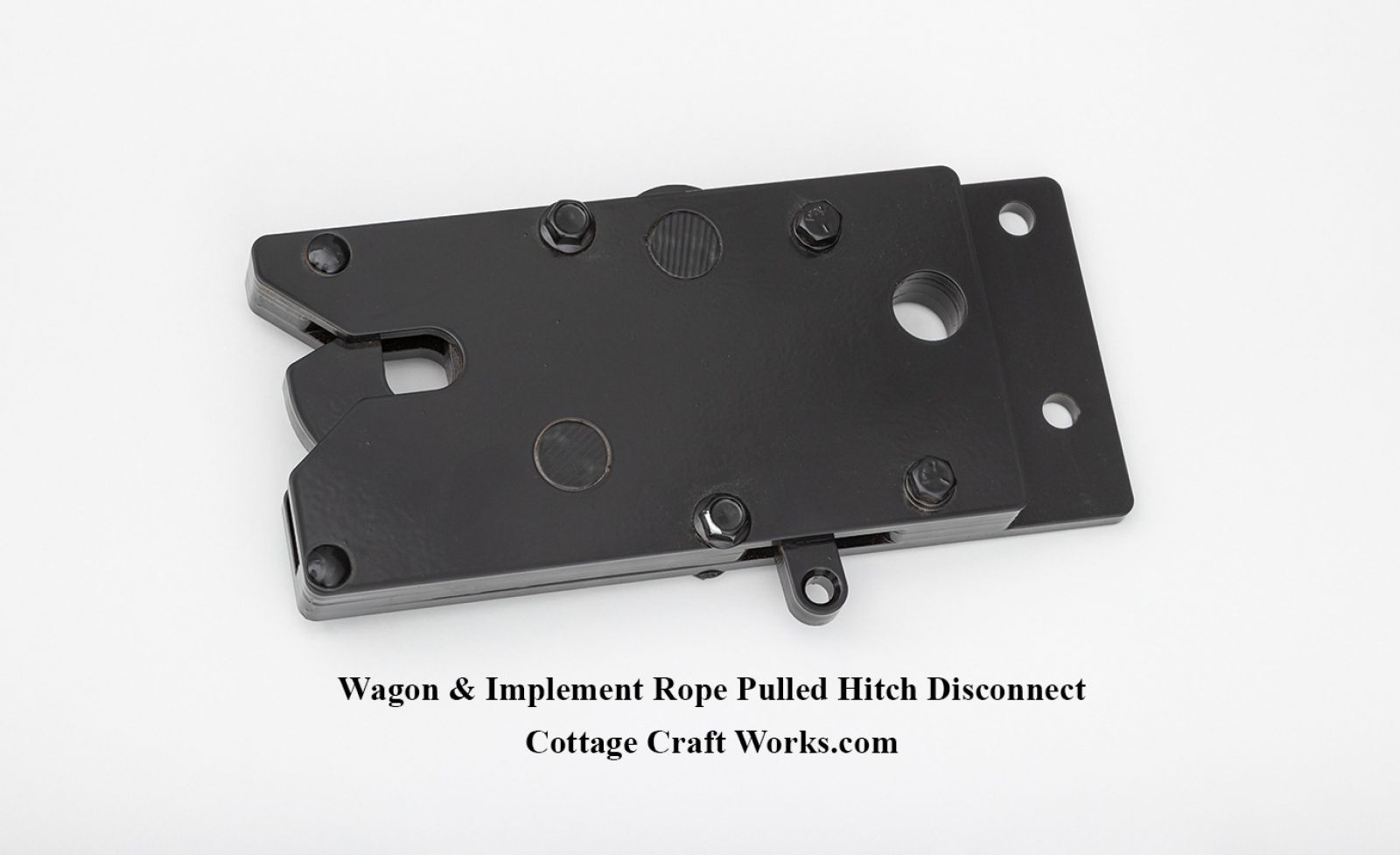 Wagon & Implement Rope Pulled Hitch Disconnect