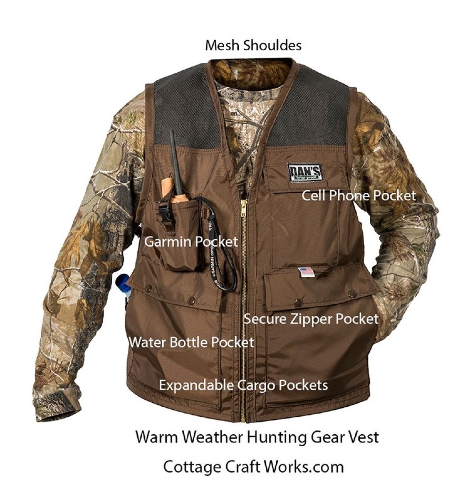 Warm Weather Hunting Gear Vest