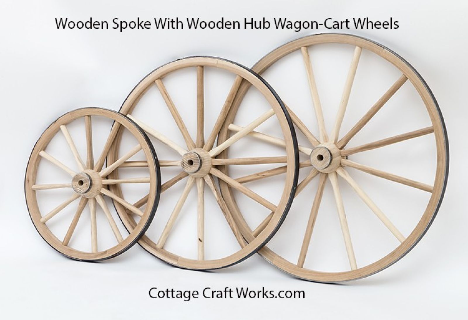  24-32 Inch Wooden Spoke Hub Wagon Wheel