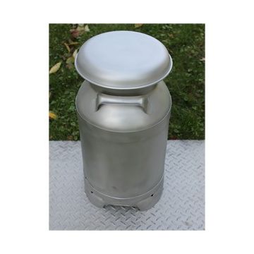 USA Stainless Milk Cans | 5 Gallon | Drain Spout