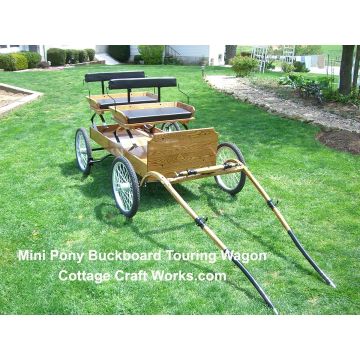 Mini Pony Buckboard Touring Wagon 