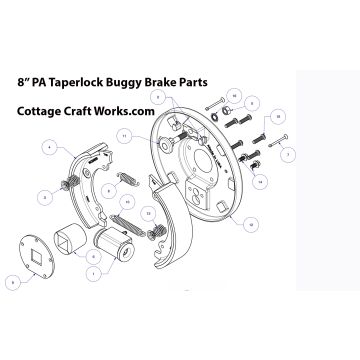 Horse Drawn Vehicle Brake Components