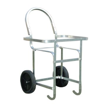 Economy Laundry Cart | Aluminum Laundry Basket Cart