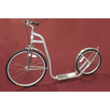 LA MX 26/20 Aluminum Amish Kick Scooter – adult kick bike with low deck, aluminum racing rims and 100 PSI tires