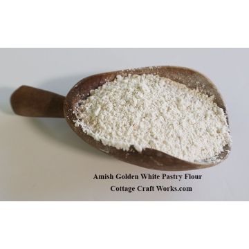 Amish Organic Soft Wheat Golden Pastry Flour 25 lb