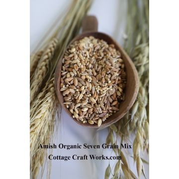 Obtain all the nutritional benefits of the top organic grains, all packaged together in our Amish Organic Seven Grain Mix.