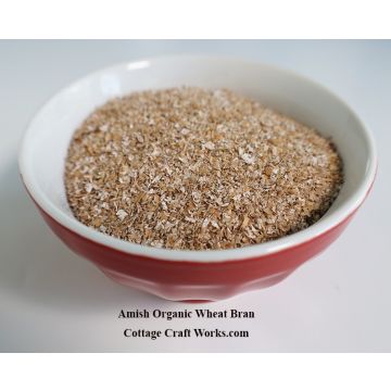 Amish Organic Wheat Bran Cereal is processed on a certified-organic Amish farm in Ohio.