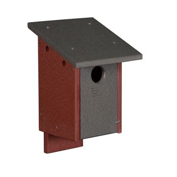 Poly Blue Bird House