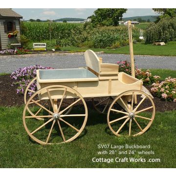 Miniature Buckboard Wagon Large Size 