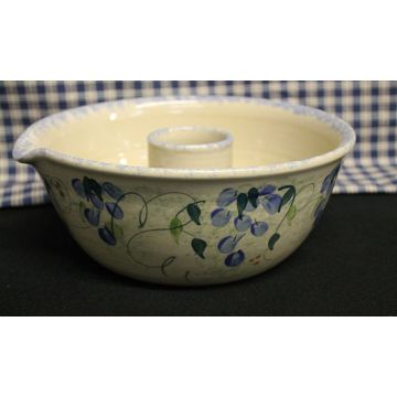 Stoneware | Redneck Chicken Cooker In Wisteria Pattern