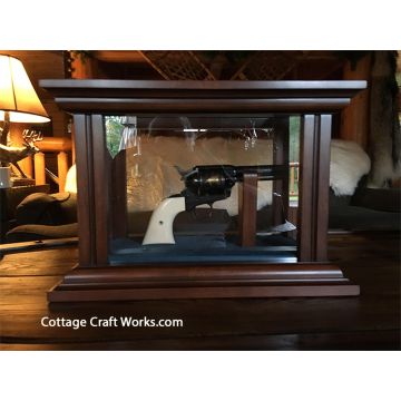 Custom Wood & Glass Gun Display Case