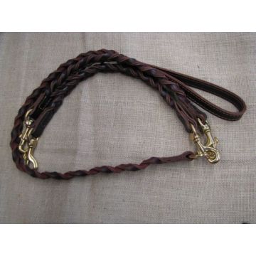 Woven 2-Dog Coupler Dog Leash