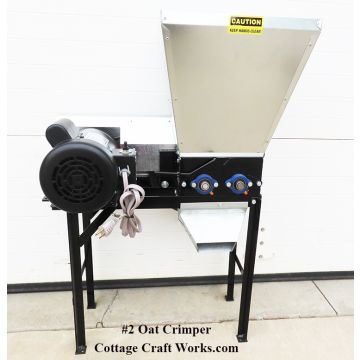 equine oat crimper roller mill for horse feed
