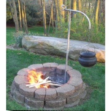 Stainless Steel Post and Kettle Hook