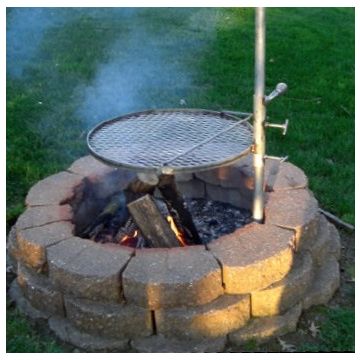 Stainless Steel Camp Grill