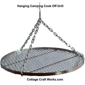 Professional 3-point Hanging Tripod Cooking Grill