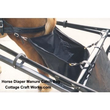 Horse Diaper Manure Catcher Bag 