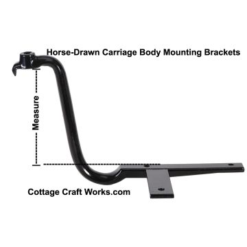 Horse-Drawn Carriage Body Mounting Brackets, Hangers