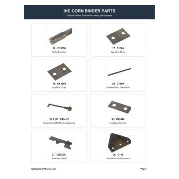 IHC GD Corn Binder Raising Device 