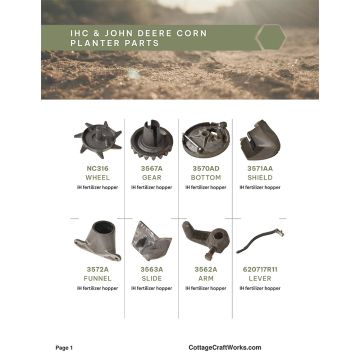 IHC & John Deere Vintage Corn Planter Replacement Parts